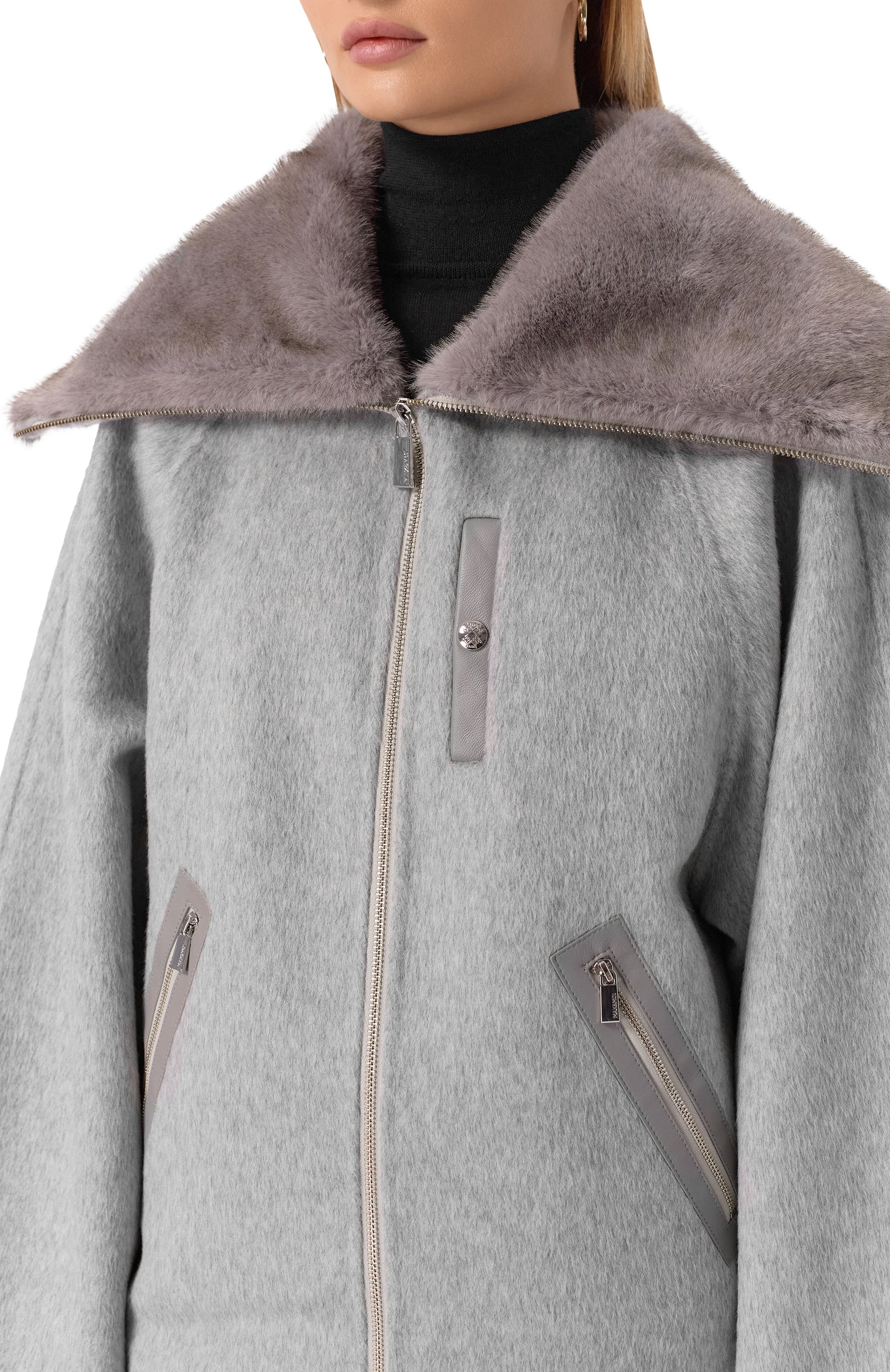 Пальто из шерсти и кашемира MAX AND MOI, арт. H25MILA, фото 5