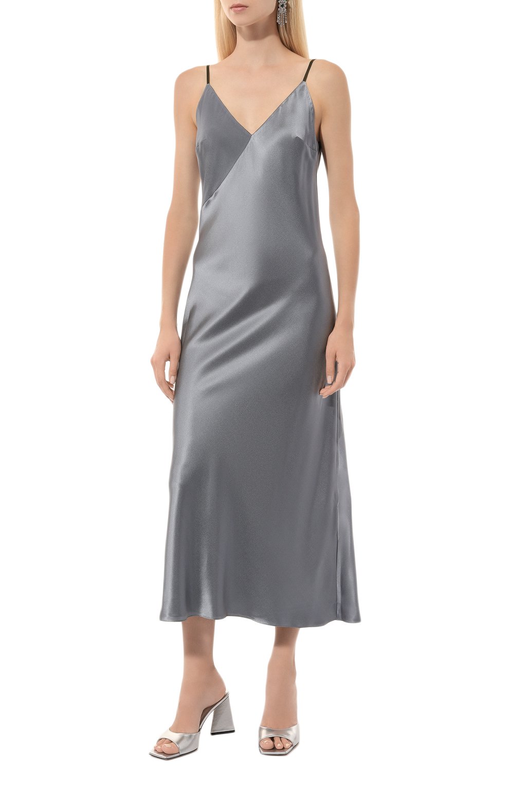 Двустороннее атласное платье LESYANEBO, арт. ICONIC/H-212/Qu, фото 6