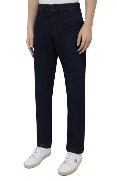 Джинсы LORO PIANA темно-синего цвета по цене 94050 руб., арт. FAG4845, фото 3 Джинсы LORO PIANA, арт. FAG4845, фото 3