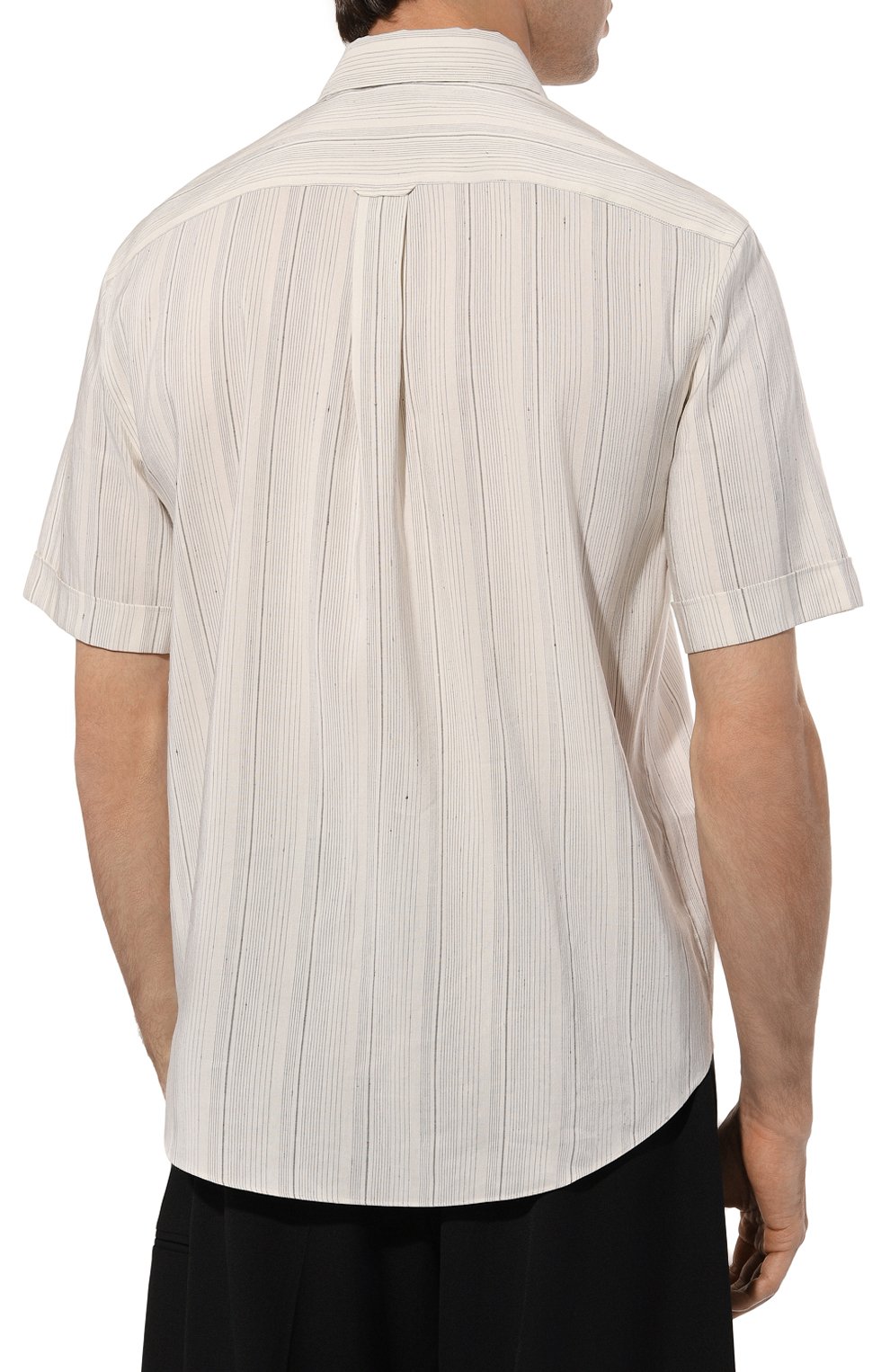 Рубашка изо льна и шелка ZEGNA, арт. UDX45A7/SCP7, фото 4