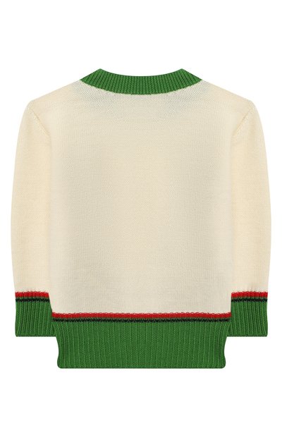 Шерстяной пуловер GUCCI, арт. 616378/XKBEK, фото 2