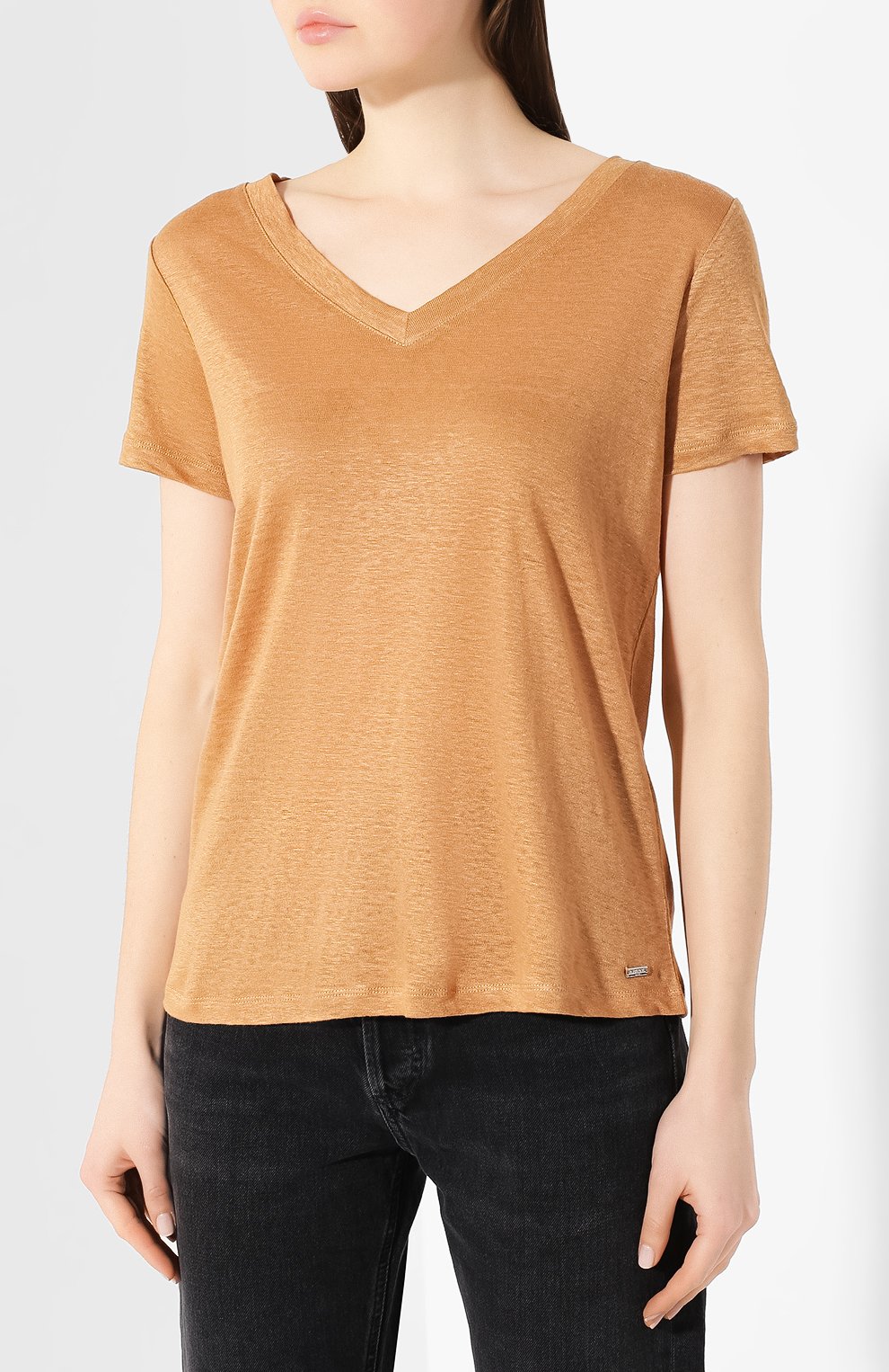 Льняная футболка MAX AND MOI, арт. E20T0KY0, фото 3