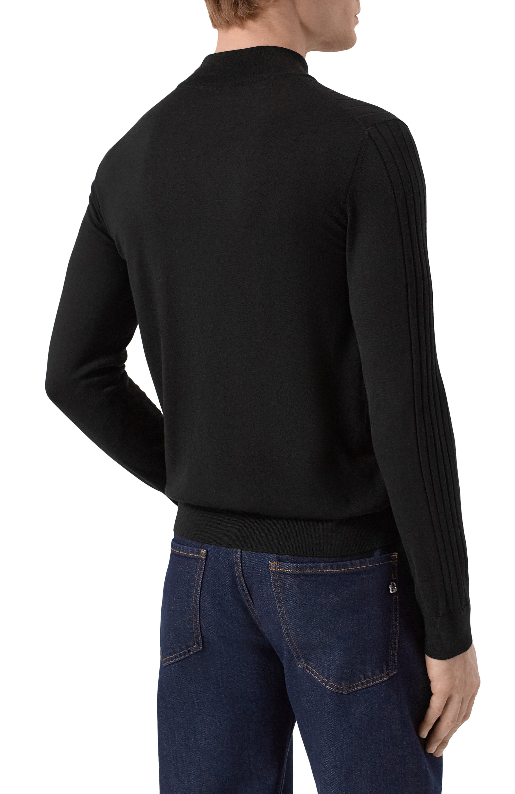 Водолазка из шерсти и шелка ZILLI, арт. KMN001M0230VZRD00_001, фото 4