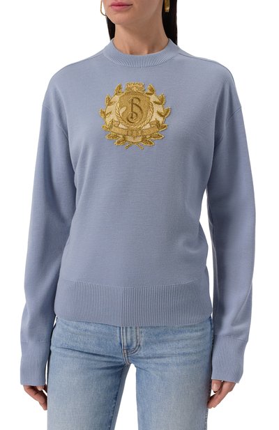 Шерстяной пуловер BURBERRY, арт. 8108432, фото 3