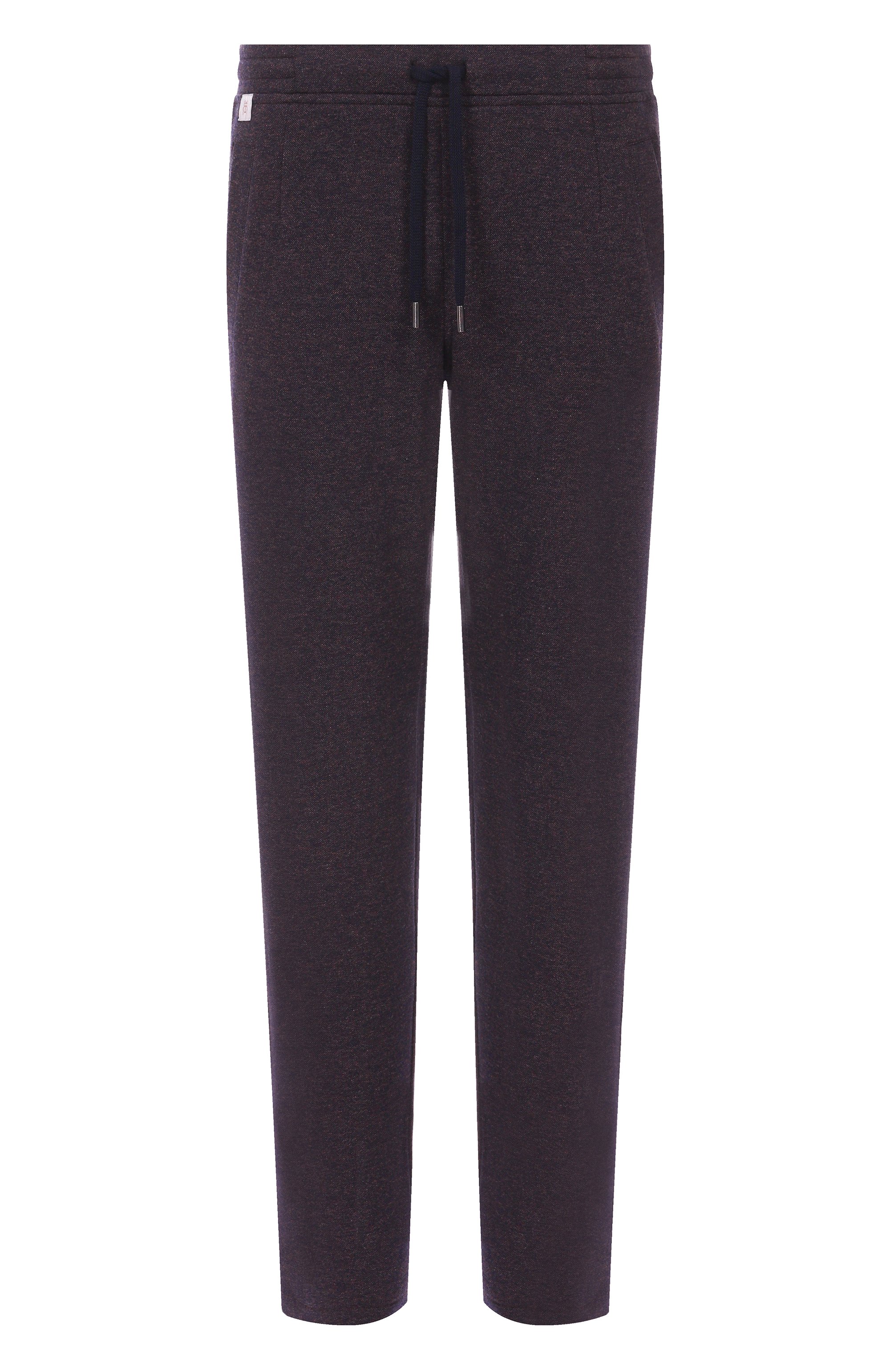 Брюки из шерсти и хлопка CAPOBIANCO темно-синего цвета по цене 58300 руб., арт. 19M701.PU00./56, фото 1 Брюки из шерсти и хлопка CAPOBIANCO, арт. 19M701.PU00./56, фото 1