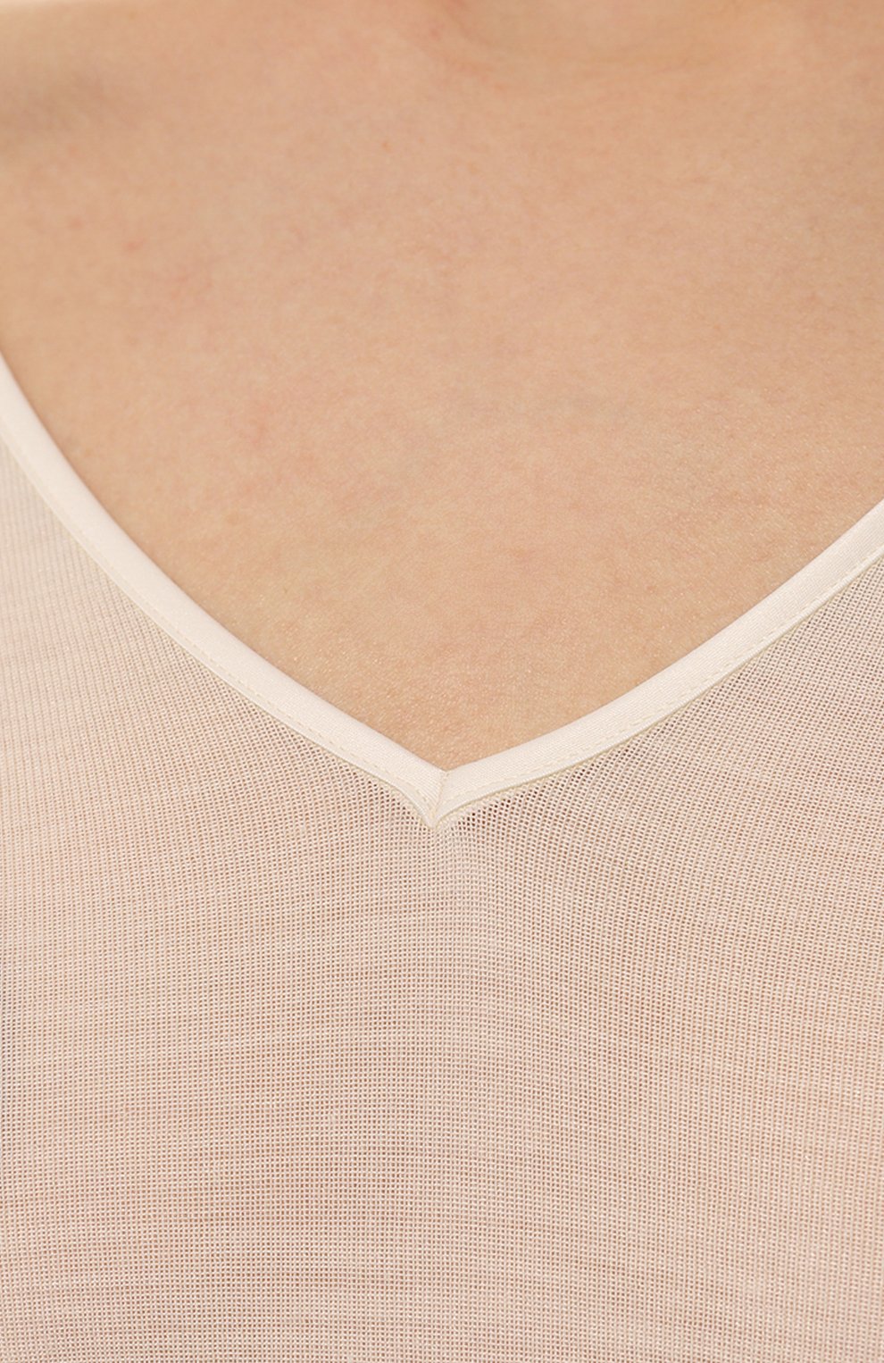 Лонгслив из шерсти и шелка HANRO кремового цвета по цене 19330 руб., арт. 071418., фото 5 Лонгслив из шерсти и шелка HANRO, арт. 071418., фото 5