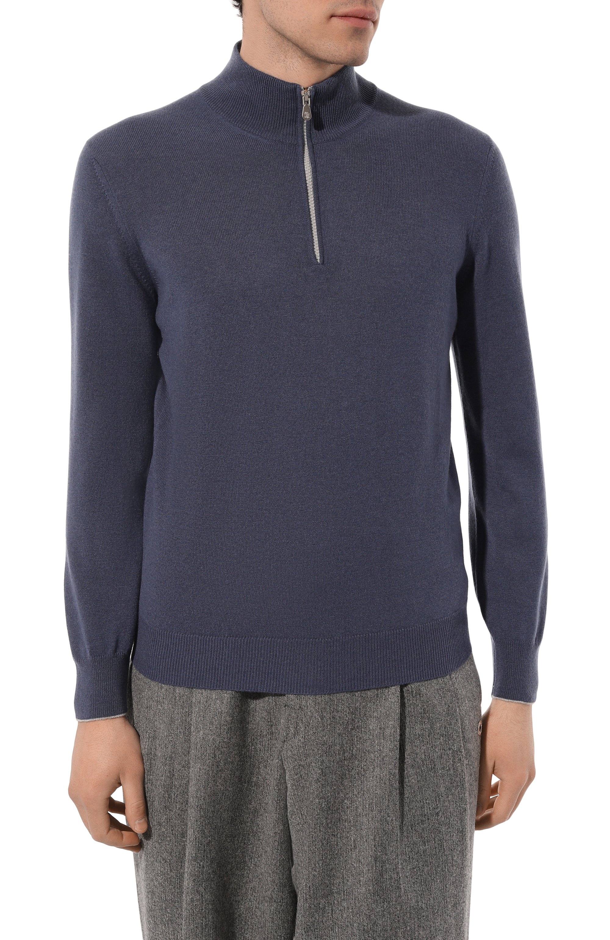 Кашемировый джемпер BRUNELLO CUCINELLI, арт. M2200B2212, фото 3