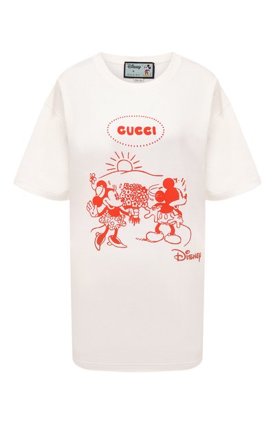 Хлопковая футболка disney x gucci GUCCI, арт. 539081 XJB7X, фото 1