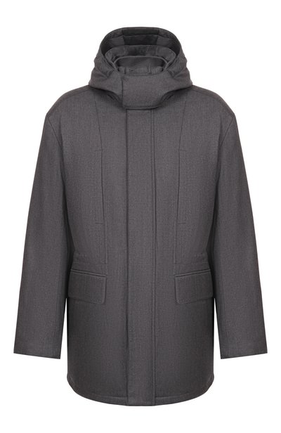Мужская шерстяная парка 12 STOREEZ, арт. 138734