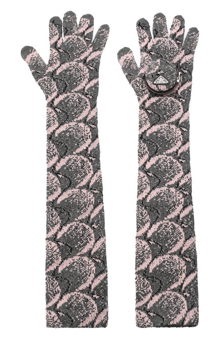 Женские шерстяные перчатки PRADA, арт. 27447-1ZPG-F0AK4