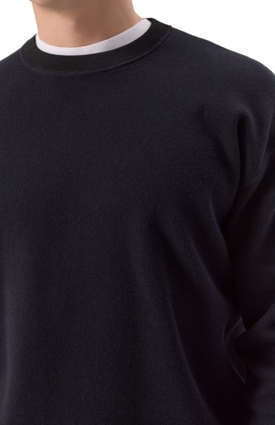 Джемпер из хлопка и шерсти BOSS, арт. 50519624, фото 5