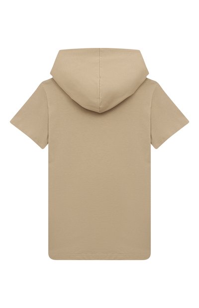 Хлопковая футболка PAOLO PECORA MILANO бежевого цвета по цене 8830 руб., арт. PP3362/14A-16A, фото 2 Хлопковая футболка PAOLO PECORA MILANO, арт. PP3362/14A-16A, фото 2