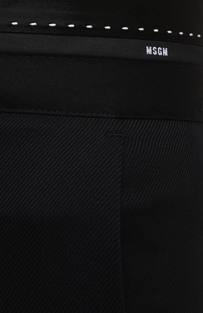 Шерстяные брюки MSGM, арт. 2942MDP114 207671, фото 5
