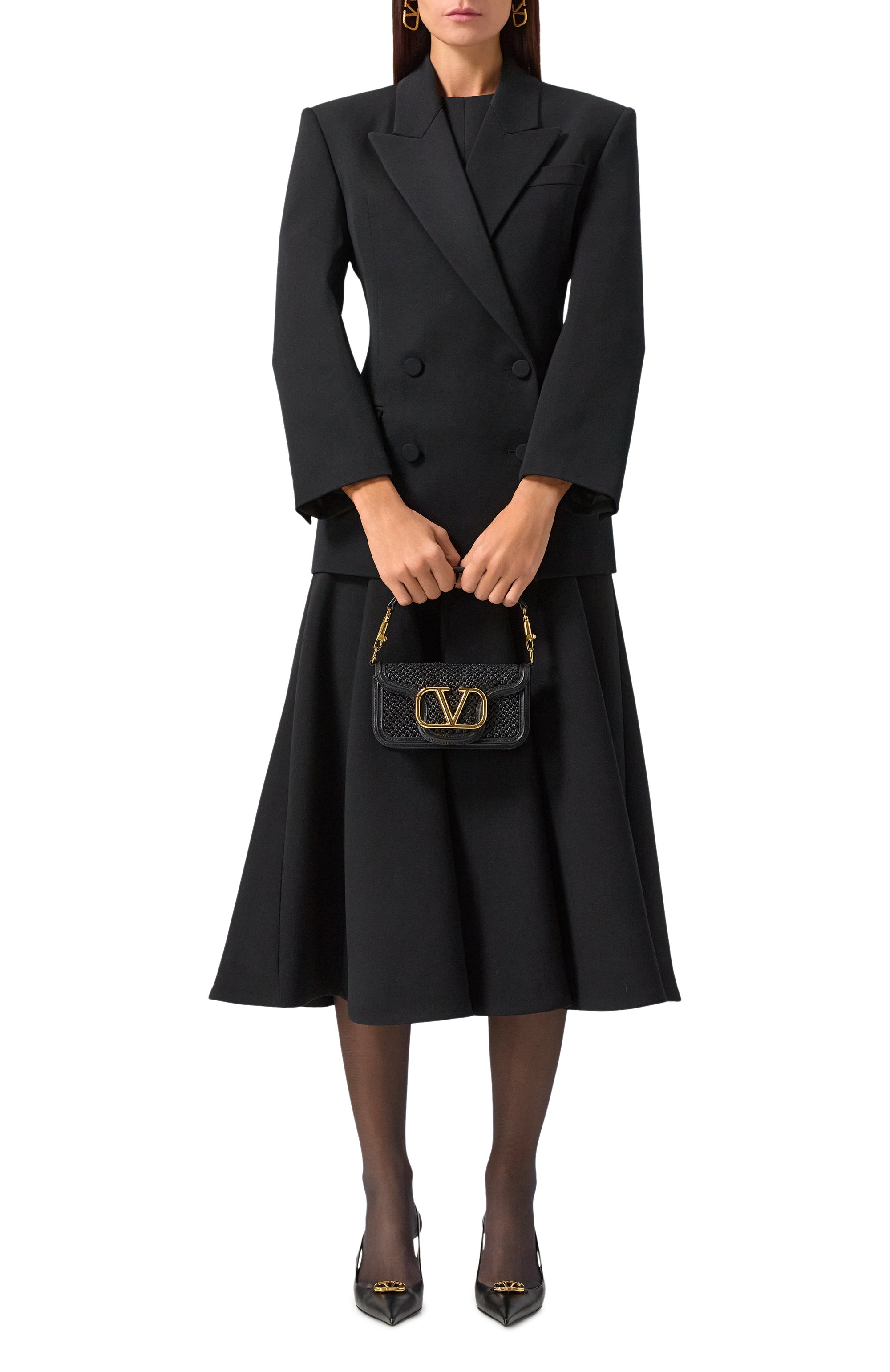 Шерстяной жакет VALENTINO, арт. 5B0CEBJ588J, фото 2