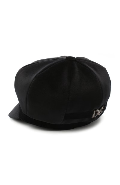 Кепка DOLCE & GABBANA черного цвета по цене 62900 руб., арт. FH505A/FUWB3, фото 2 Кепка DOLCE & GABBANA, арт. FH505A/FUWB3, фото 2