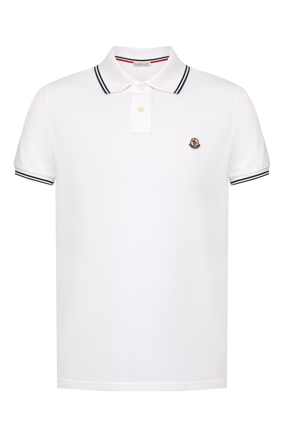 Хлопковое поло MONCLER, арт. F1-091-8A706-00-84556, фото 1