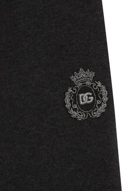 Хлопковые джоггеры DOLCE & GABBANA, арт. L4JPKS/G7PK0/8-12+, фото 3