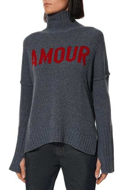 Шерстяной свитер ZADIG AND VOLTAIRE, арт. KWSW01435, фото 3