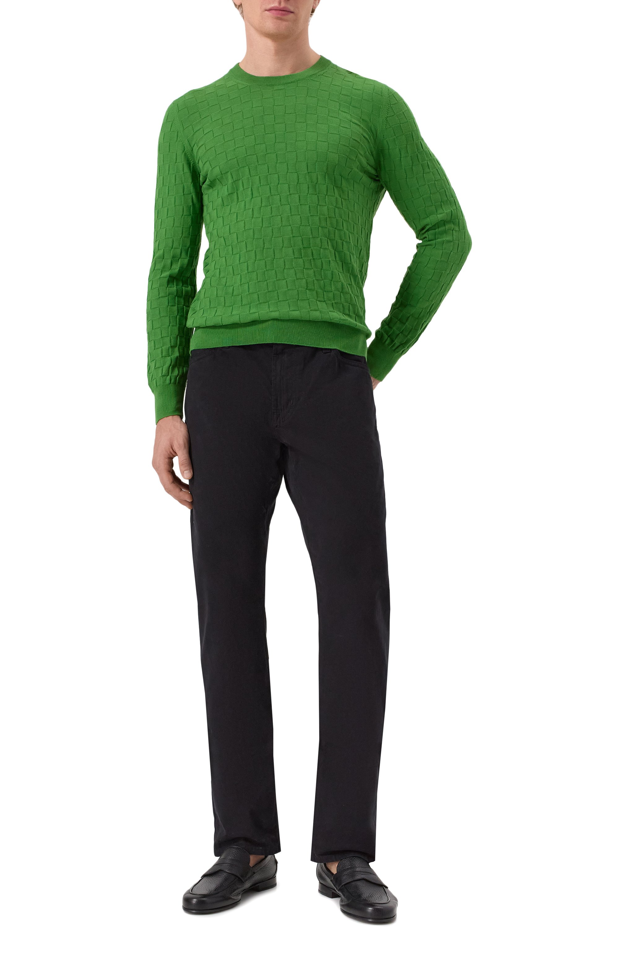 Хлопковый джемпер GRAN SASSO, арт. 57109/18040, фото 2