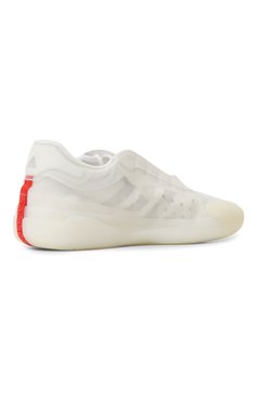 Мужского кроссовки prada x adidas a+p luna rossa 21 PRADA белого цвета, арт. 3E6447-OYQ-F0009-005 | Фото 7 (Материал внешний: Текстиль, Натуральная кожа; Стили: Спорт; Материал утеплителя: Без утеплителя; Нос: Не проставлено; Региональные ограничения белый список (Axapta Mercury): Не проставлено; Кросс-КТ: Низкие)
