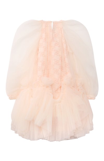 Платье FENDI розового цвета по цене 79950 руб., арт. JFB484/AEXX/3A-6A, фото 2 Платье FENDI, арт. JFB484/AEXX/3A-6A, фото 2