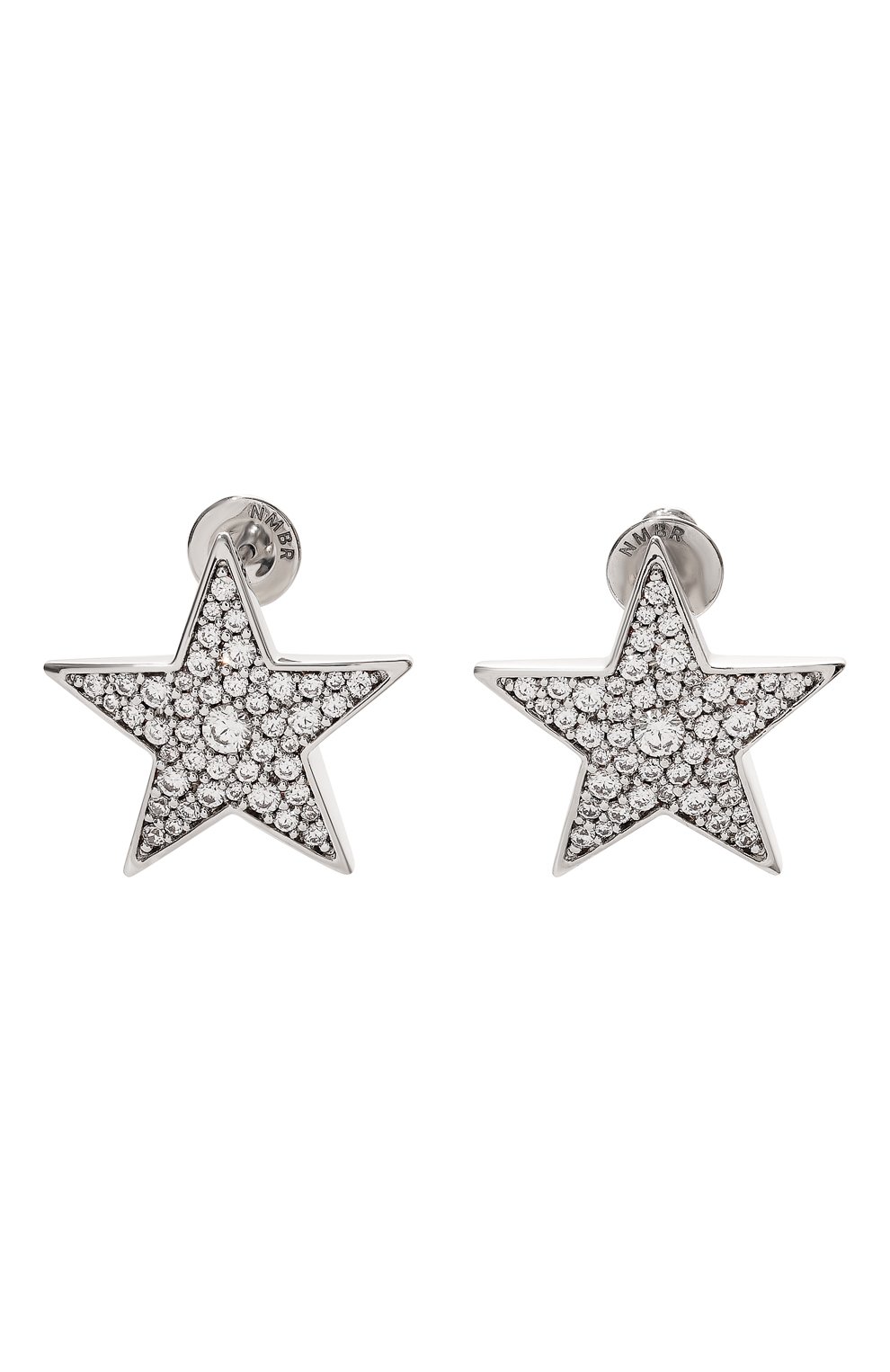 Серьги NUMBERING, арт. 4111/RH0DIUM, фото 1