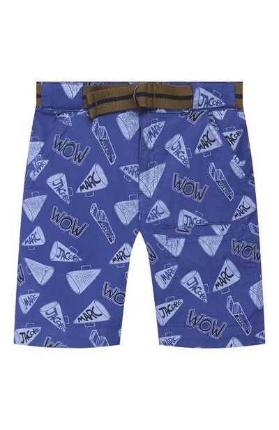 Хлопковые шорты MARC JACOBS (THE) голубого цвета по цене 9000 руб., арт. W24210, фото 1 Хлопковые шорты MARC JACOBS (THE), арт. W24210, фото 1