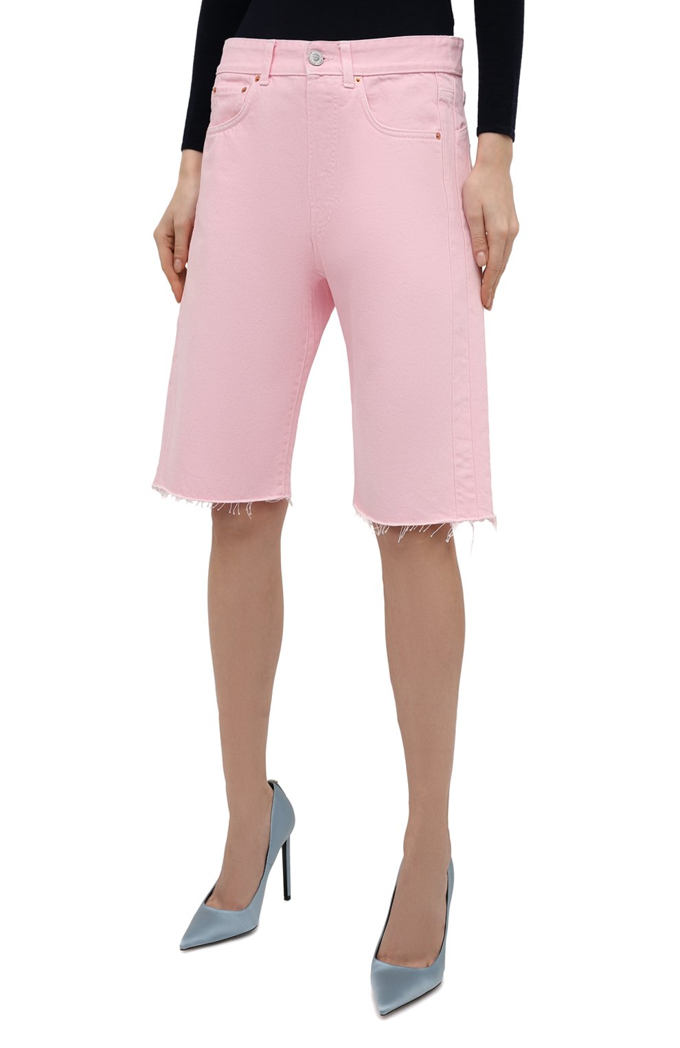Джинсовые шорты VETEMENTS, арт. UE52PA440P 2804/W, фото 3