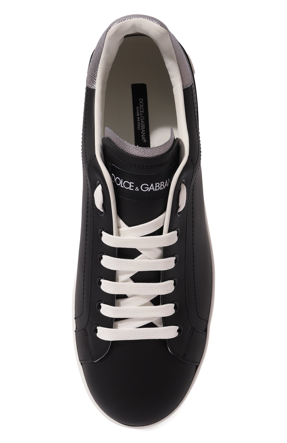 Кожаные кеды portofino DOLCE & GABBANA, арт. CS1760/AH527, фото 6