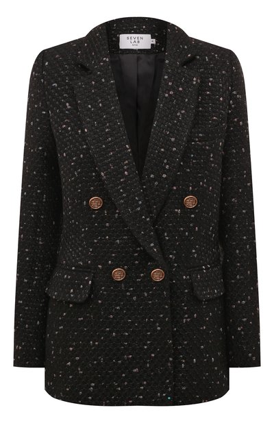 Женский жакет из вискозы SEVEN LAB, арт. JK tw pearl black