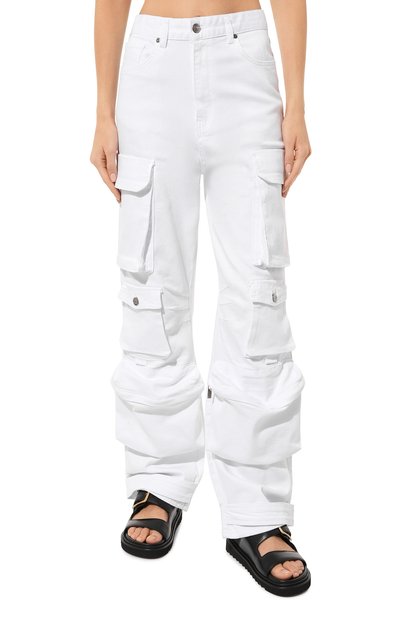 Джинсы ALINE белого цвета по цене 25000 руб., арт. AL111101, фото 3 Джинсы ALINE, арт. AL111101, фото 3