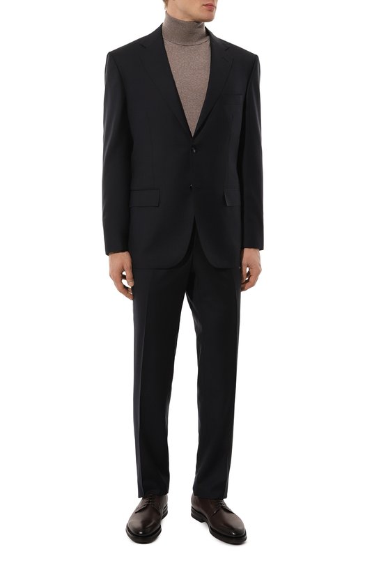 Шерстяной костюм Kiton UA81K0127003 Синий  UA81K0127003 Фото 2