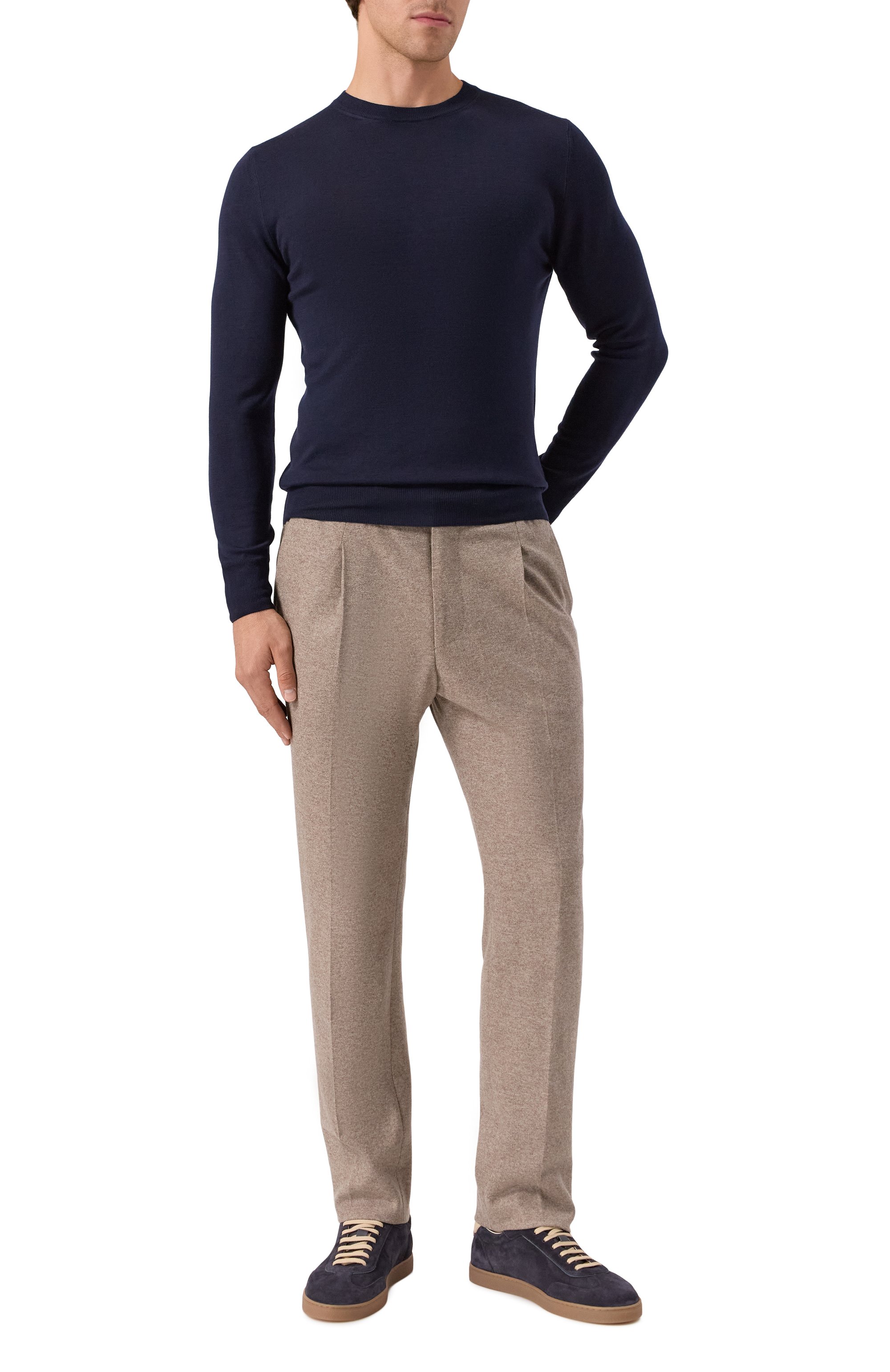 Замшевые кеды BRUNELLO CUCINELLI, арт. MZUSGGJ336, фото 2