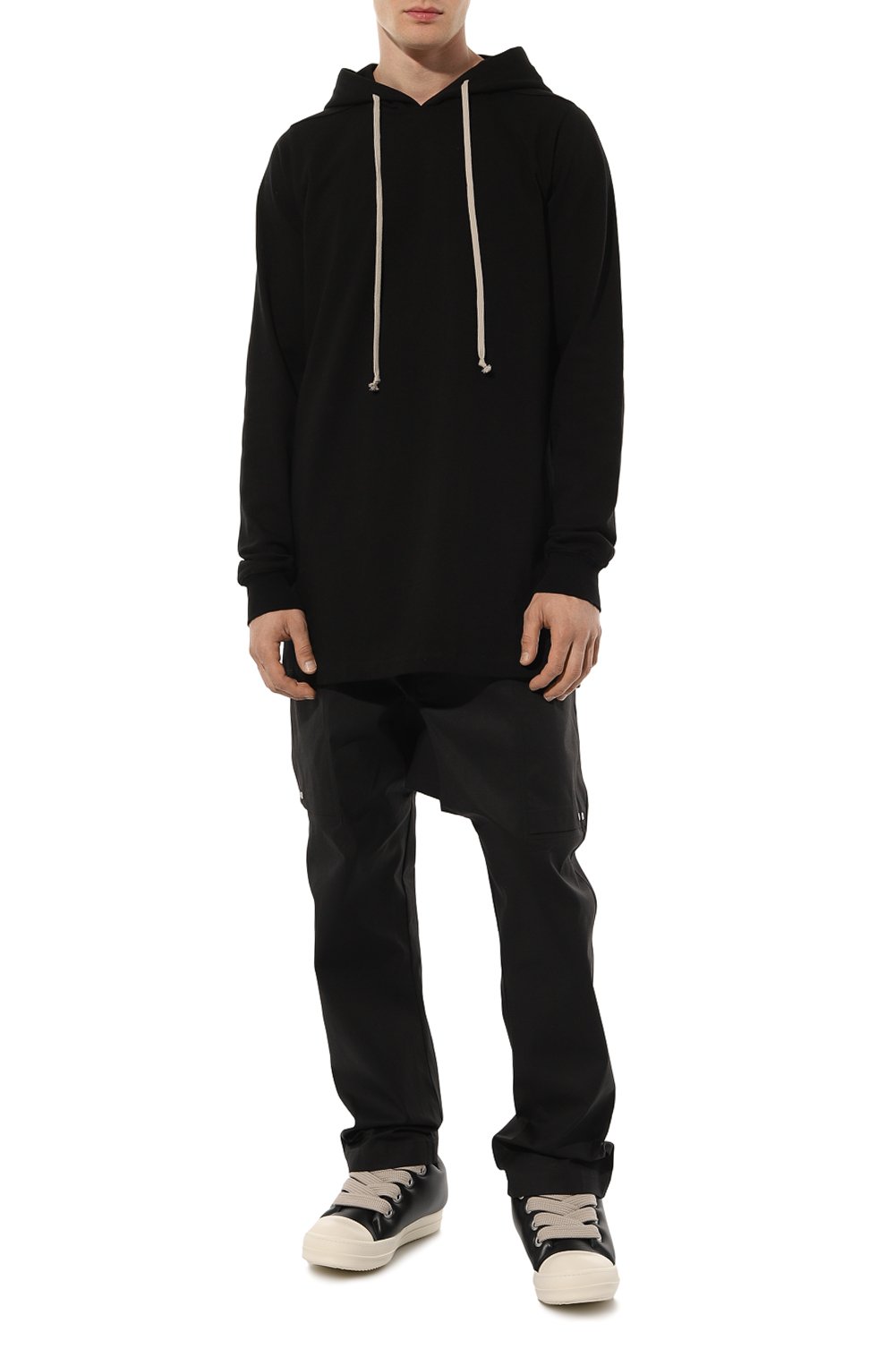 Кожаные кеды luxor jumbo padded low RICK OWENS, арт. RU02C7893/LLPW2, фото 2