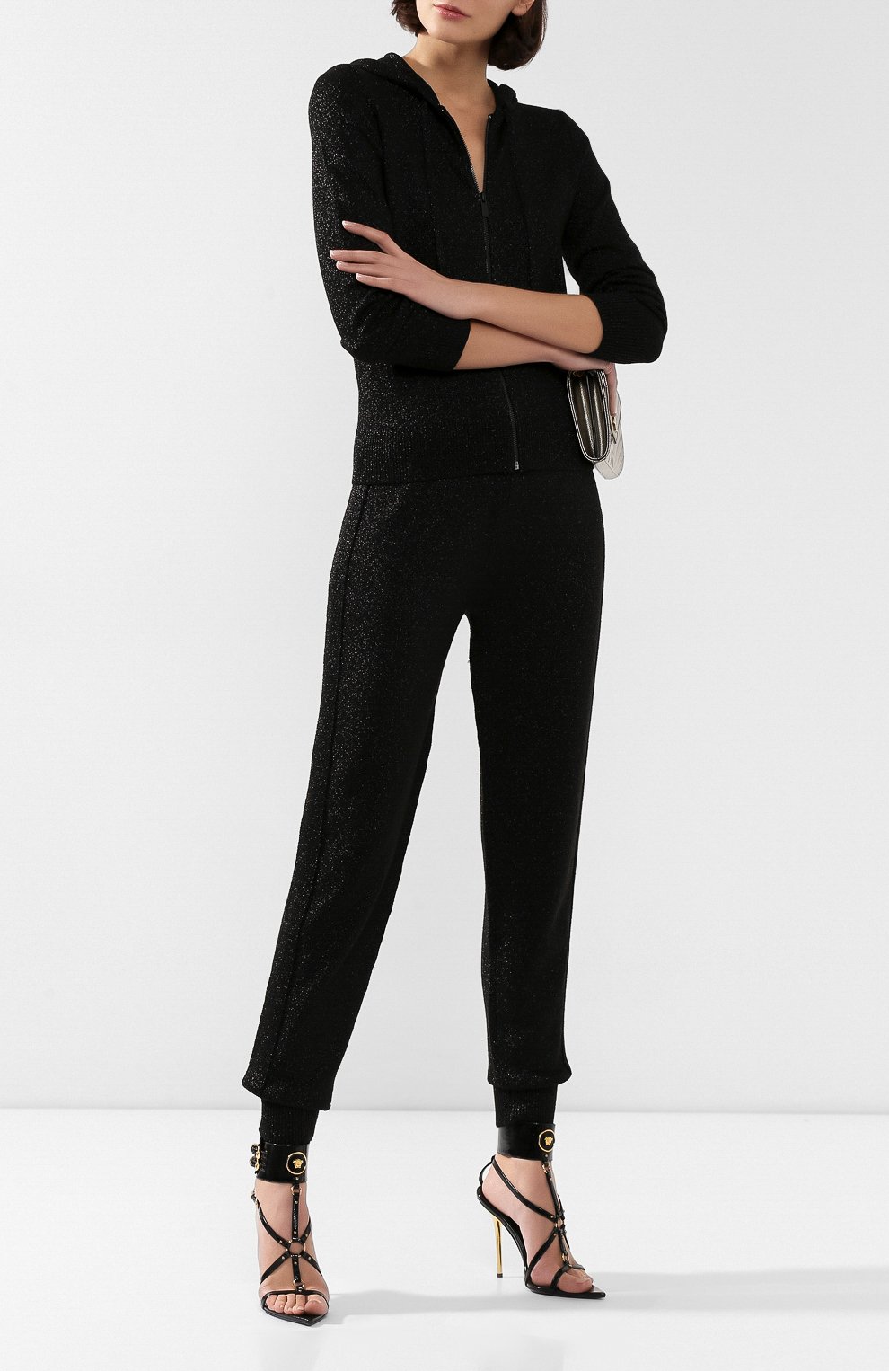 Джоггеры из вискозы MICHAEL KORS COLLECTION, арт. 643AKN950, фото 2