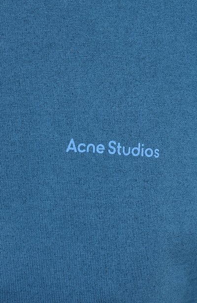 Хлопковая футболка ACNE STUDIOS, арт. AL0205, фото 5