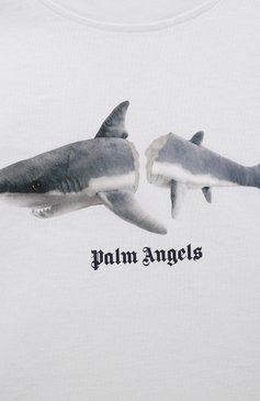 Хлопковая футболка PALM ANGELS, арт. PBAA003C99JER003, фото 1