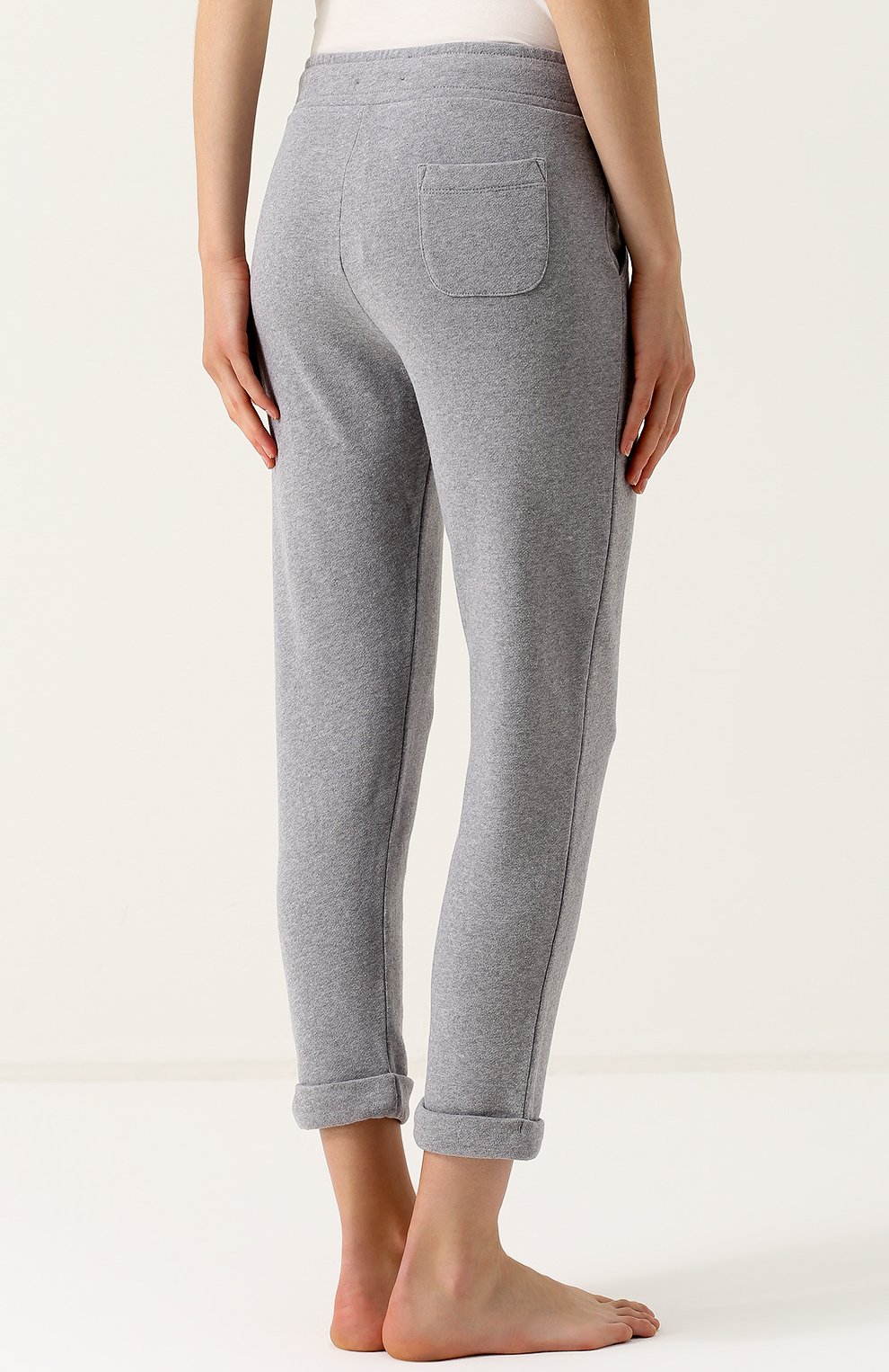 Укороченные брюки с отворотами DEREK ROSE, арт. 1560-DEV0001, фото 4