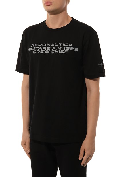 Хлопковая футболка AERONAUTICA MILITARE, арт. TS2330J611, фото 3