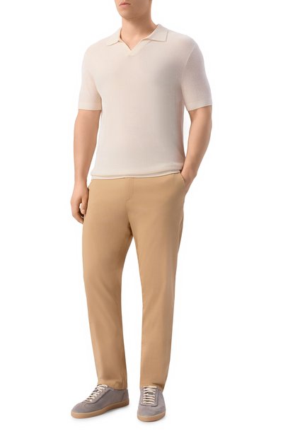 Поло BOGNER кремового цвета по цене 23600 руб., арт. 88401310, фото 2 Поло BOGNER, арт. 88401310, фото 2