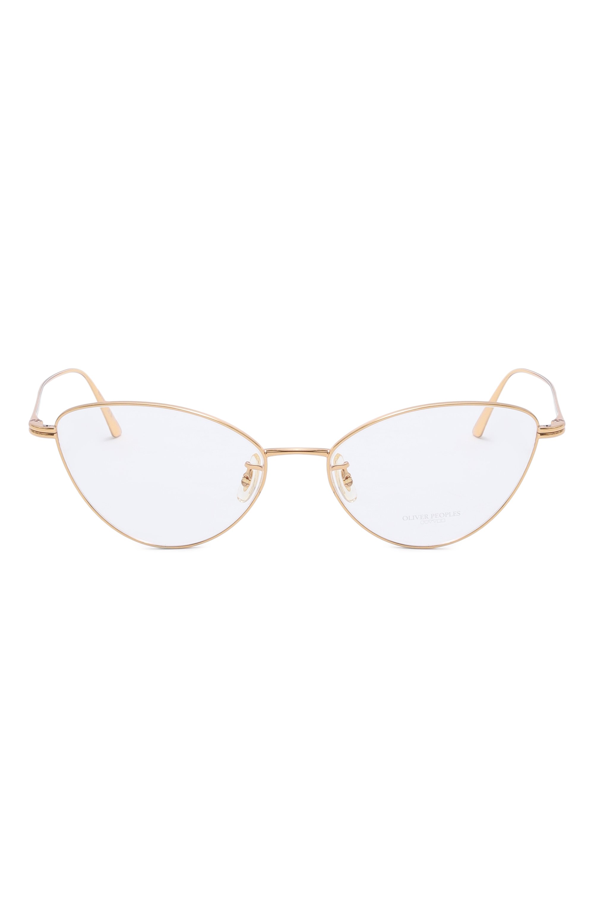 Оправа oliver peoples x khaite OLIVER PEOPLES золотого цвета по цене 49150 руб., арт. 1328-5332, фото 2 Оправа oliver peoples x khaite OLIVER PEOPLES, арт. 1328-5332, фото 2