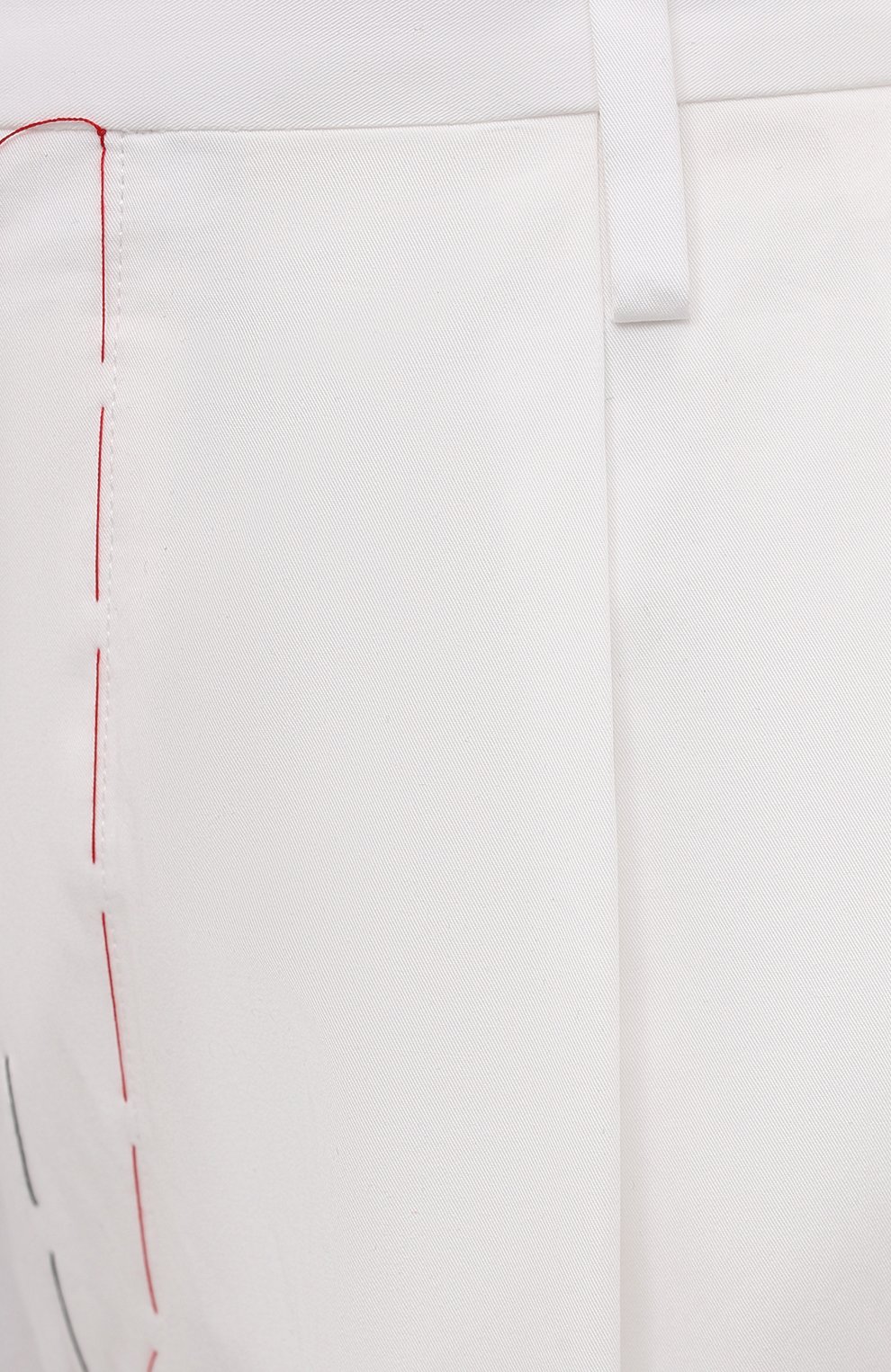 Хлопковые брюки MAISON MARGIELA белого цвета по цене 99350 руб., арт. S51KA0535/S53687, фото 5 Хлопковые брюки MAISON MARGIELA, арт. S51KA0535/S53687, фото 5