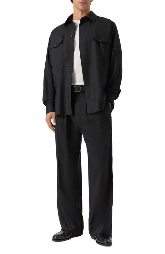 Кашемировые брюки MVST M25.1PM.T002 Чёрный  M25.1PM.T002 Фото 2