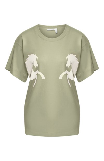 Женская хлопковая футболка CHLOÉ, арт. CHC19SJH21288