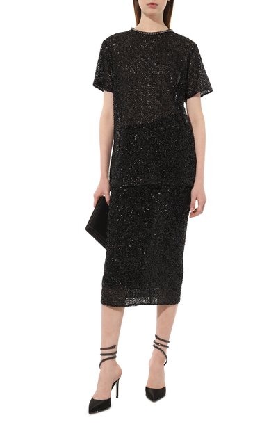 Юбка с отделкой пайетками N21, арт. N2M/C041/5021, фото 2