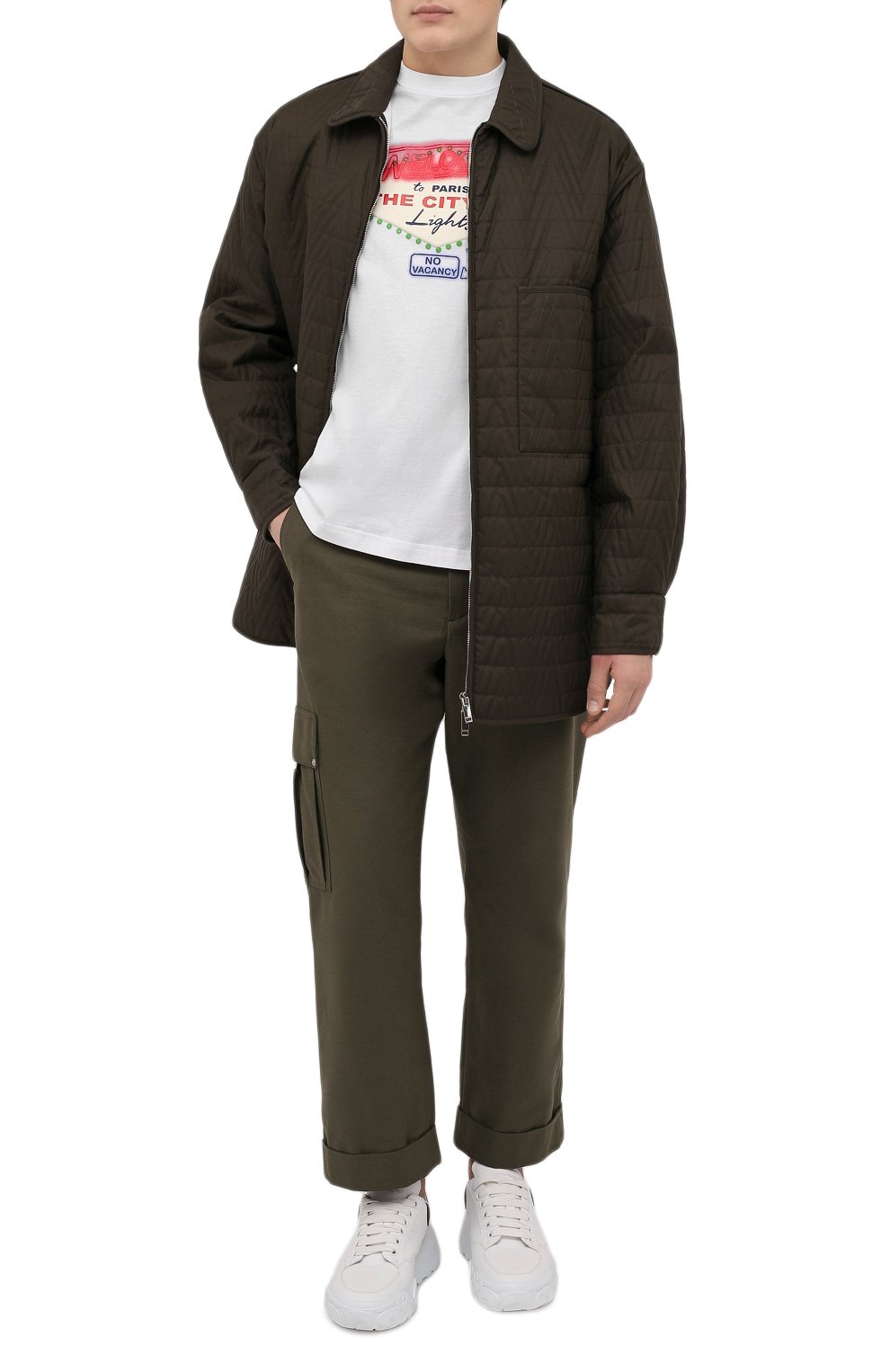 Хлопковая футболка LANVIN, арт. RM-TS0009-J197-P22, фото 2