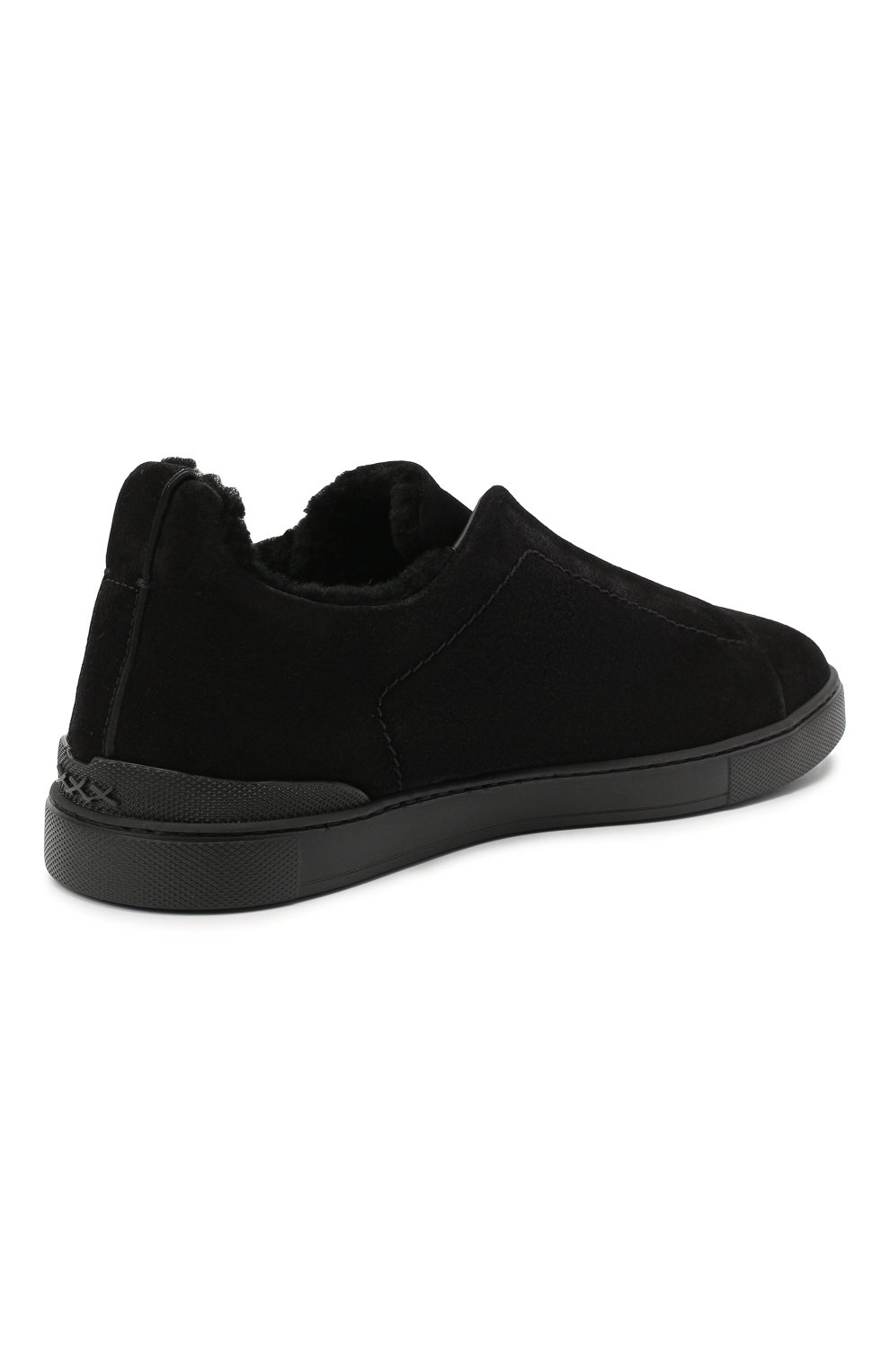 Замшевые кеды ZEGNA, арт. A4715X-LHSMI, фото 4