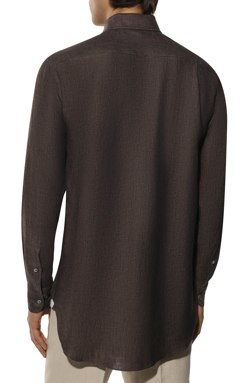 Льняная рубашка LORO PIANA, арт. FAF2545, фото 4