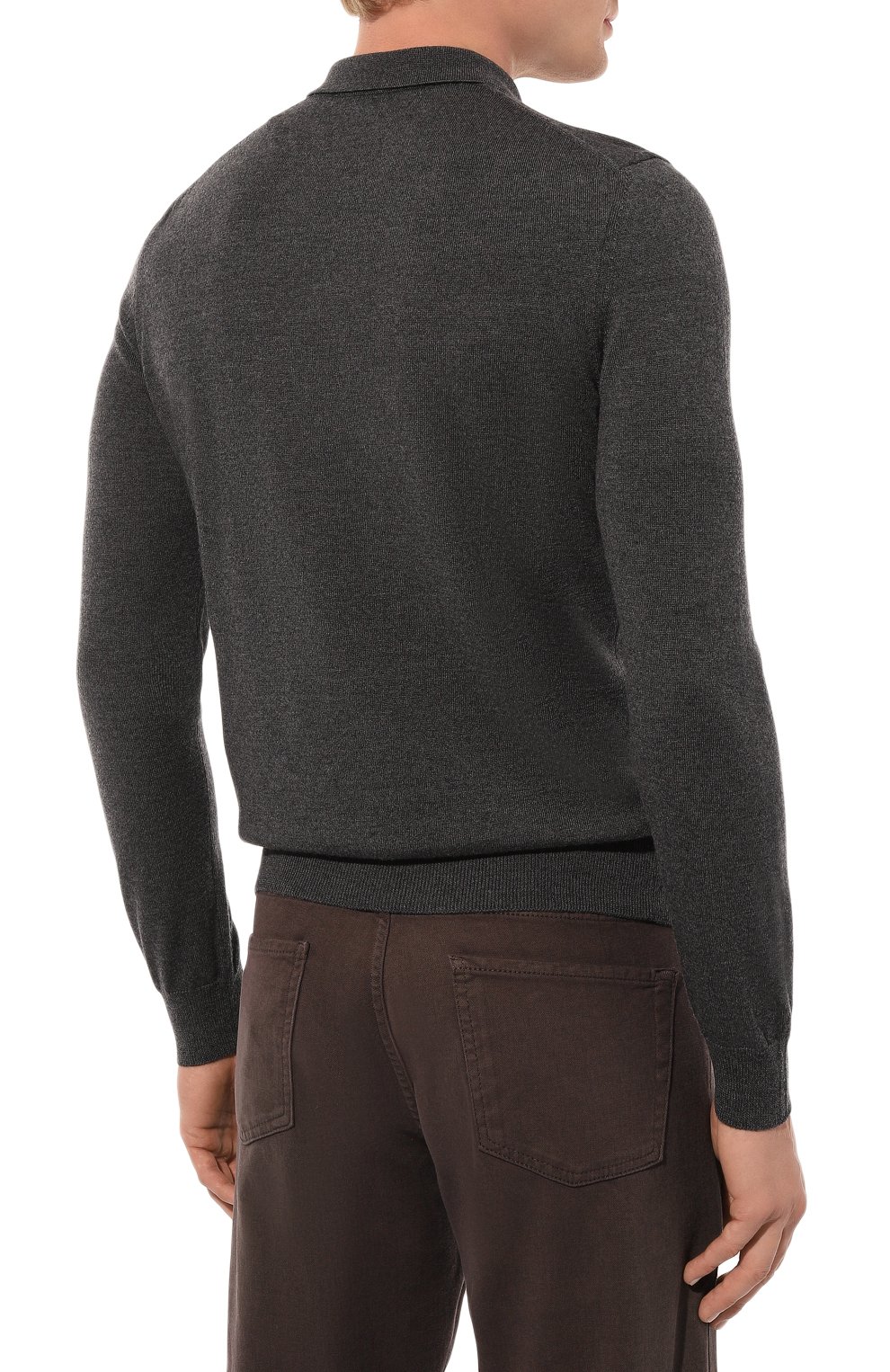 Шерстяное поло CORNELIANI, арт. 94M50F-9425100, фото 4