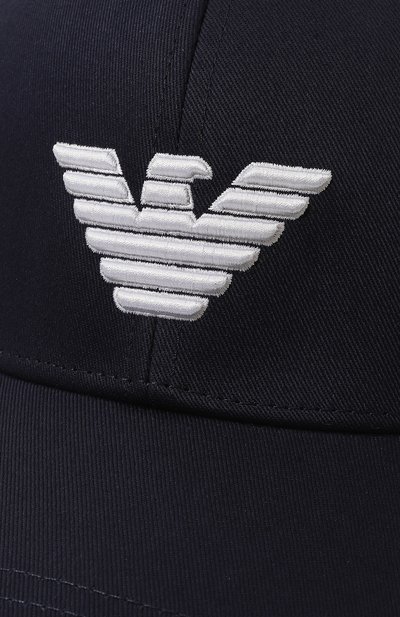 Хлопковая бейсболка EMPORIO ARMANI, арт. 230102/4R500, фото 3